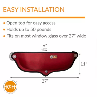 Product  K&H Pet Products EZ Mount Window Cat Bed
