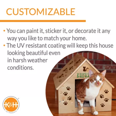 Product  K&H Pet Products Birchwood Manor Thermo-Kitty Home