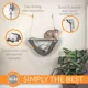 Product K&H Pet Products Wall Mount Cat Shelf + Cat Hammock