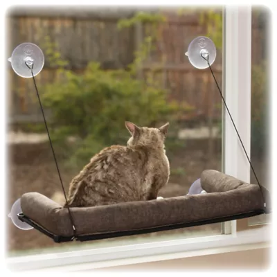 Product K&H Pet Products EZ Mount Kitty Sill Deluxe with Bolster