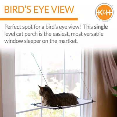 Product K&H Window Lounger & Window Double Lounger Cat Perches