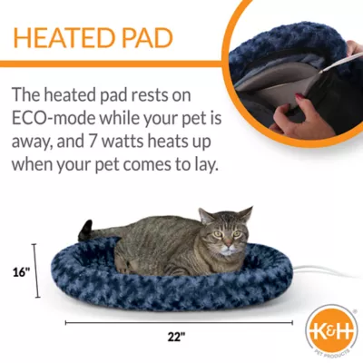 Product K&H Pet Products Thermo-Kitty Fashion Splash Cat Bed