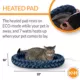Product K&H Pet Products Thermo-Kitty Fashion Splash Cat Bed