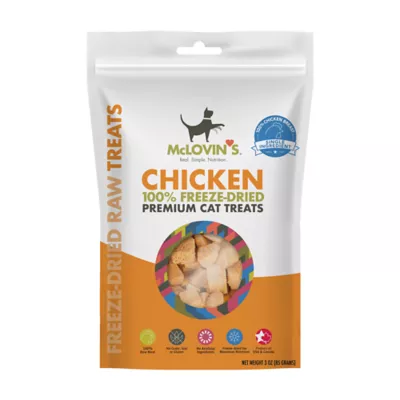 Product McLovin's Pet 100% Freeze-Dried Premium Cat Treats - Chicken, 3 Oz