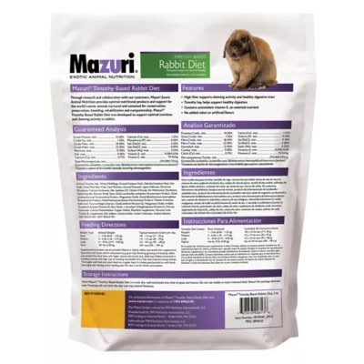 Product Mazuri Timothy Hay-based Rabbit Diet