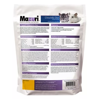 Product Mazuri Chinchilla Diet