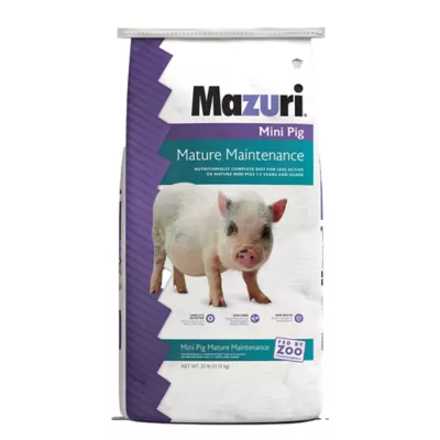 Product Mazuri Mini Pig Mature Maintenance Food