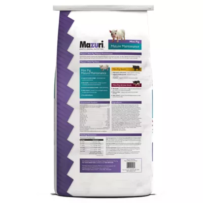 Product Mazuri Mini Pig Mature Maintenance Food