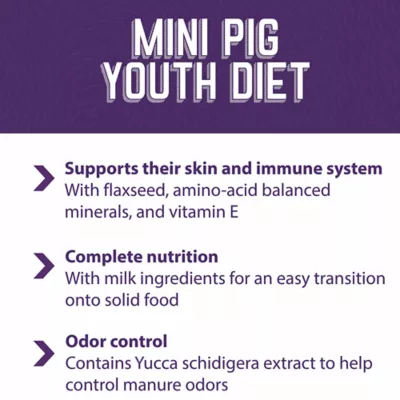 Product Mazuri Mini Pig Youth Food