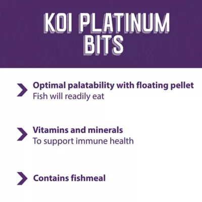 Product Mazuri Koi Platinum Bits