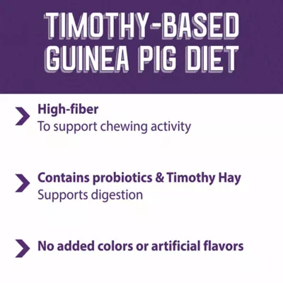 Product Mazuri Timothy Hay-Based Guinea Pig Diet