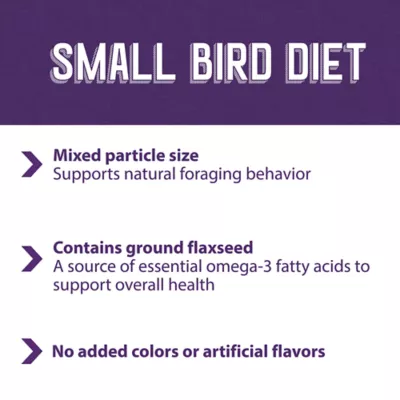 Product Mazuri Small Bird Diet