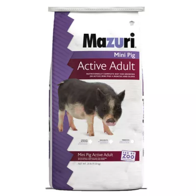 Product Mazuri Mini Pig Active Adult Food