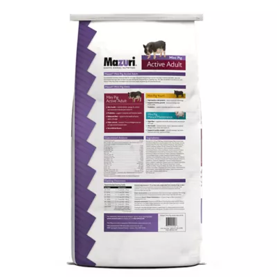 Product Mazuri Mini Pig Active Adult Food