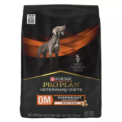 Product Purina Pro Plan Veterinary Diets OM Select Blend Overweight Management All Life Stages Dry Dog Food