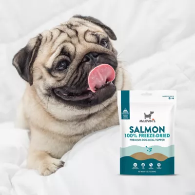Product McLovin's Pet Premium Dog Meal Topper - Freeze-Dried Raw, Salmon
