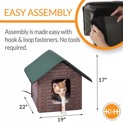 Product K&H Pet Products Outdoor Kitty House