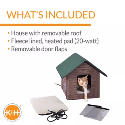 Product K&H Pet Products Outdoor Kitty House