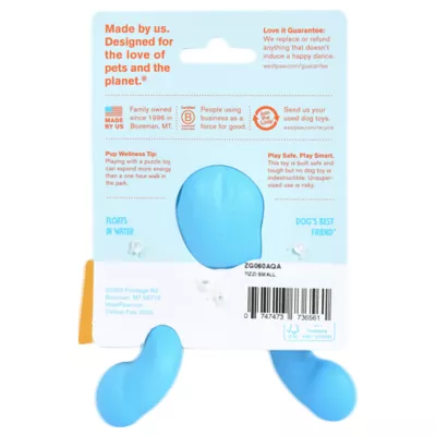 Product West Paw Zogoflex Tizzi Treat Dispensing Dog Toy