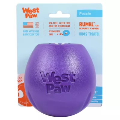 Product West Paw Rumbl Treat Dispensing Dog Toy