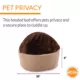 Product K&H Pet Products Self-Warming Hooded Kitty Bed