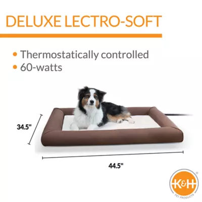 Product  K&H Pet Products Deluxe Lectro-Soft Outdoor Heated Bed