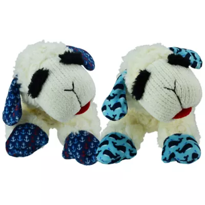 Product Multipte Lamb Chop Nautical Squeaky Dog Toy