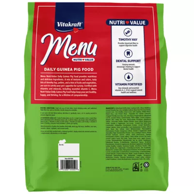 Product Vitakraft Menu Value Guinea Pig Food 4LB
