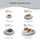 Product  The Original Calming Donut Dog and Cat Bed