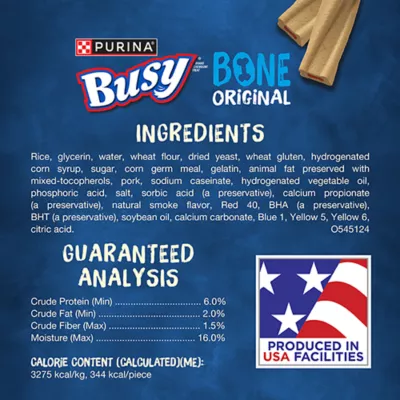 Product Purina Busy Bone Original Long Lasting Chew 2 CT 7 OZ