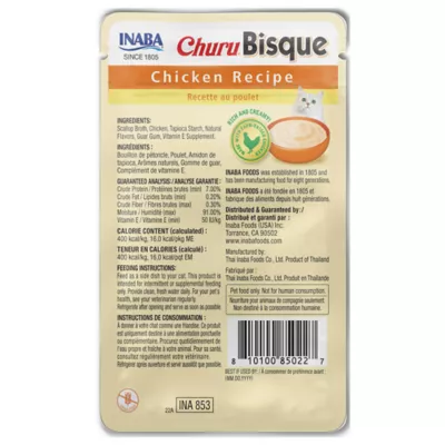 Product Inaba Churu Adult Lickable Cat Treat Bisque - Chicken
