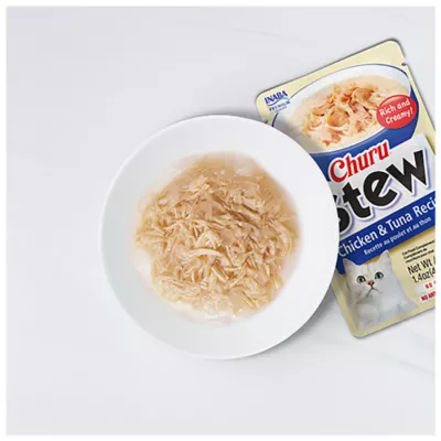 Product Inaba Churu Stew Adult Lickable Cat Treat - Chicken & Tuna