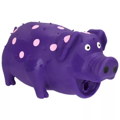 Product Multipet Latex Globlet Squeaky Pig Dog Toy