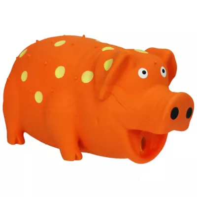 Product Multipet Latex Globlet Squeaky Pig Dog Toy