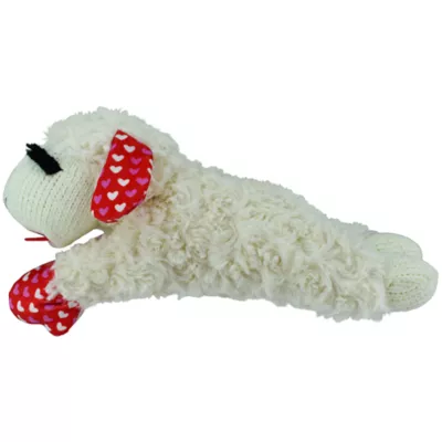 Product Multipet Lamb Chop Squeaky Dog Toy Heart Pattern