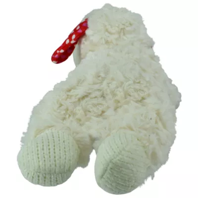 Product Multipet Lamb Chop Squeaky Dog Toy Heart Pattern