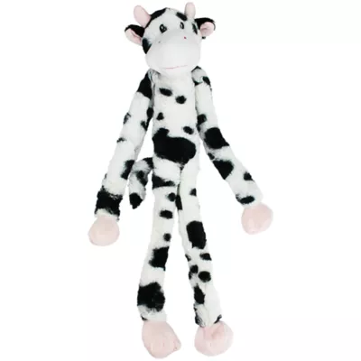 Product Multipet Swingin' Slevin Oversized Spotted Cow Squeaky Plush Dog Toy