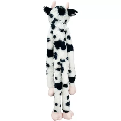 Product Multipet Swingin' Slevin Oversized Spotted Cow Squeaky Plush Dog Toy