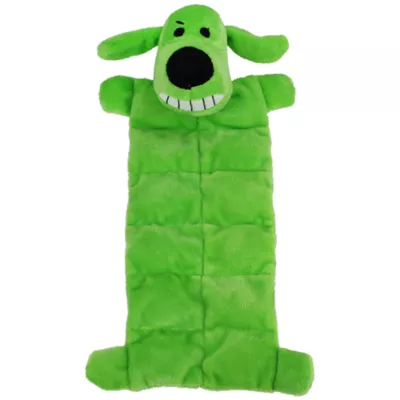 Product Multipet Loofa Squeaker Mat Soft Plush Dog Toy