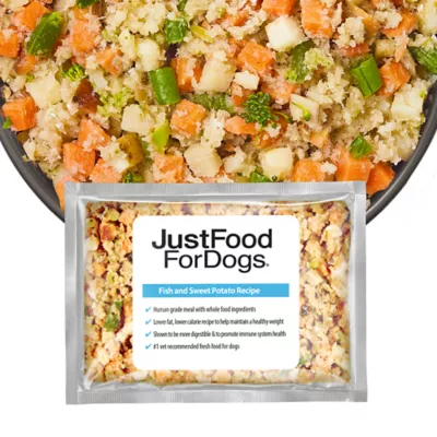 Product JustFoodForDogs All Life Stages Frozen Dog Food - Fish & Sweet Potato, Grain Free