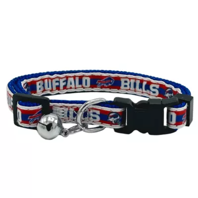 Product Pets First Buffalo Bills Satin Cat Collar