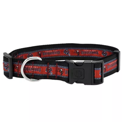 Product Pets First Tampa Bay Buccaneers Satin Dog Collar