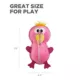 Product Outward Hound Xtreme Seamz Flamingo Squeaky Durable Dog Toy