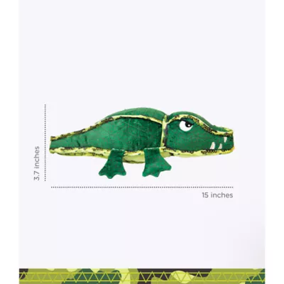 Product Outward Hound Xtreme Seamz Alligator Squeaky Plush Dog Toy