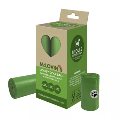 Product McLovin's Pet Compostable Doggy Doo Bags 120 CT