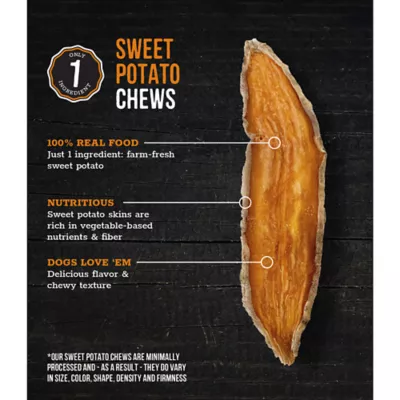 Product Wholesome Pride Sweet Potato Chews Dog Treats