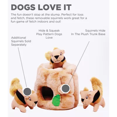 Product Outward Hound Hide A Squirrel Plush Dog Toy Puzzle