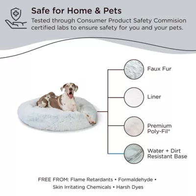 Product  The Original Calming Donut Dog and Cat Bed