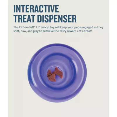 Product Planet Dog Orbee-Tuff Lil' Snoop Treat Dispensing Tough Dog Chew Toy