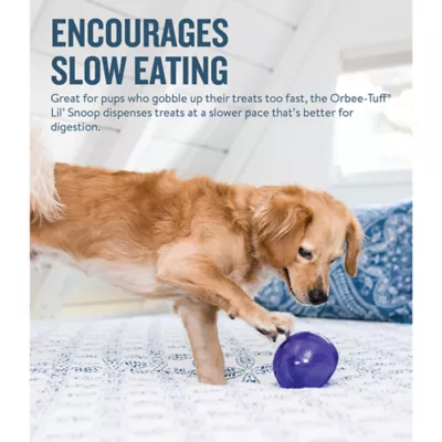 Product Planet Dog Orbee-Tuff Lil' Snoop Treat Dispensing Tough Dog Chew Toy